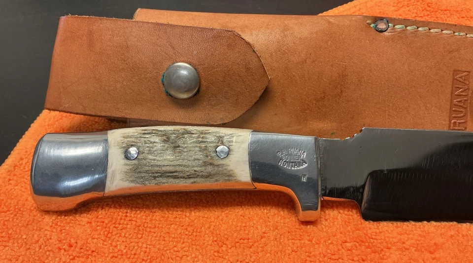 Нож Ruana Bonner Montana 27C с ножнами сделано в США, Randall Cooper Gerber - Изображение 2 из 4