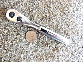 VINTAGE CRAFTSMAN USA 1/4” DRIVE RATCHET SOCKET WRENCH EXCELLENT MADE IN USA