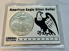 1998 American Silver Eagle $1 BU 1 oz .999 Fine Silver Littleton Holder