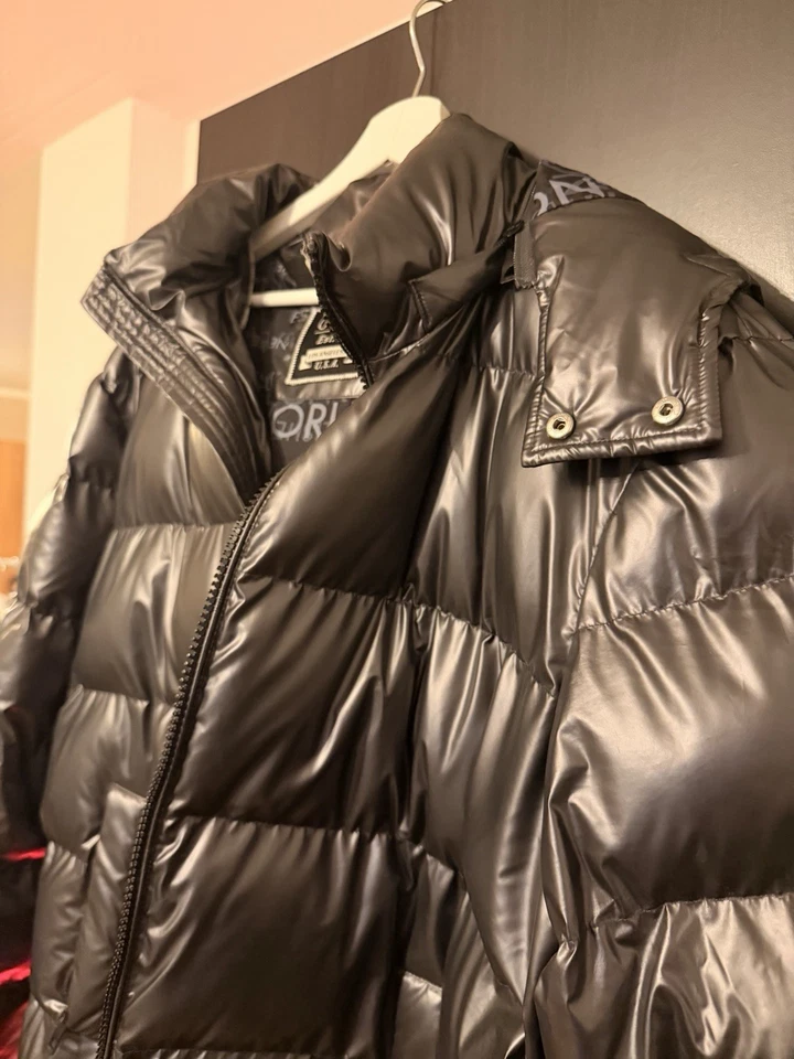 Guess Winterjacke Herren XXL Silber Grau - Bild 4 von 4