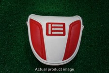 Evnroll White/Red Magnetic Heel Shafted Mallet Putter Headcover Good HA14-3-9