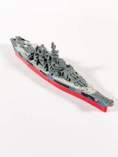 Micro Machines Military Battleship 1994 Boat Terror Troops Skull Blue Camo 1994