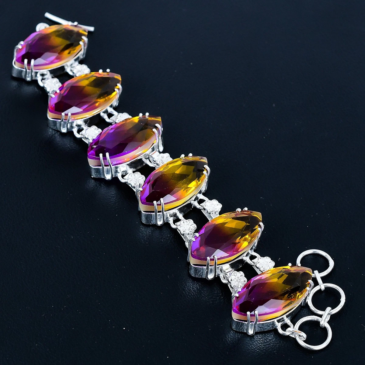 Ciondolo Croce In Argento 925 Con Zirconi Rossi E Bianchi - Exploit - MM 21x3