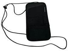Travelon Neck Wallet Hideaway Travel Security Passport Lanyard Secret 9x5”