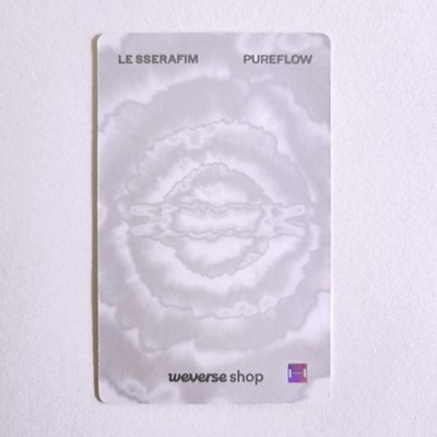 LE SSERAFIM 2nd Studio PUREFLOW pt.1 1st Lucky Draw Photocard | eBay