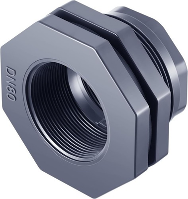 #ad #ad 1 Pcs 3 Inch PVC Bulkhead Fitting Water Tank Connector Plumbing Bulkhead Pipe Fi $47.75
