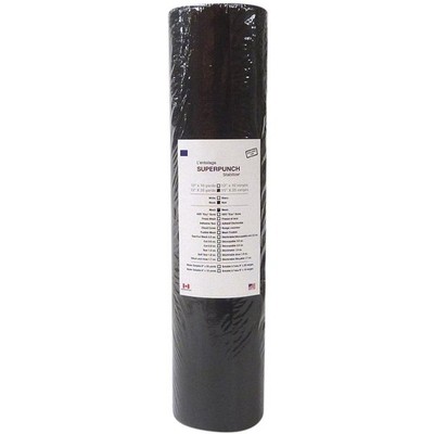 Superpunch Invisible No-Show Mesh Stabilizer, 14.5'' x 25 yards roll, Black 