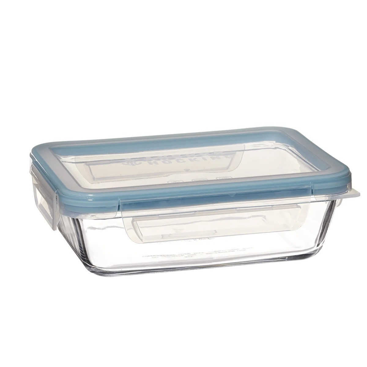 Anchor Hocking 6-Cup TrueLock Glass Food Storage Container with Secure Locking Lid  
