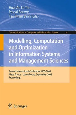 Modelling, Computation and Optimization in Information Systems and Management Sc