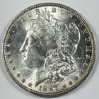1887-P $1 Morgan Dollar 90% Silver Philadelphia US Coin LUSTER! Toning!