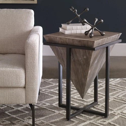 Bertrand - 25.25 inch Accent Table - 18.25 inches wide by 18.25 inches deep - Picture 10 of 12