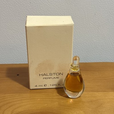 Halston 1/8 oz Pure Perfume Parfum  4 ml  0.125 oz New Vintage Original
