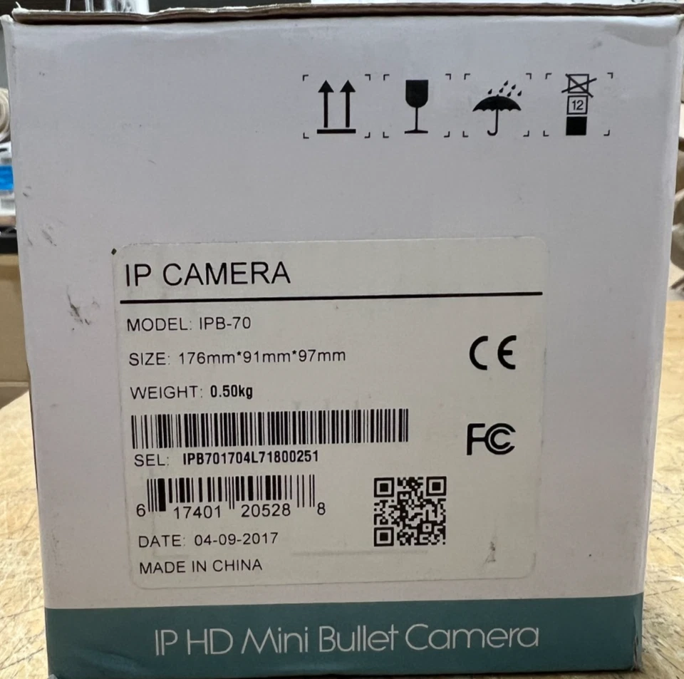 ClearView IPB-70  IP HD Mini-Bullet Camera - Image 3 of 3