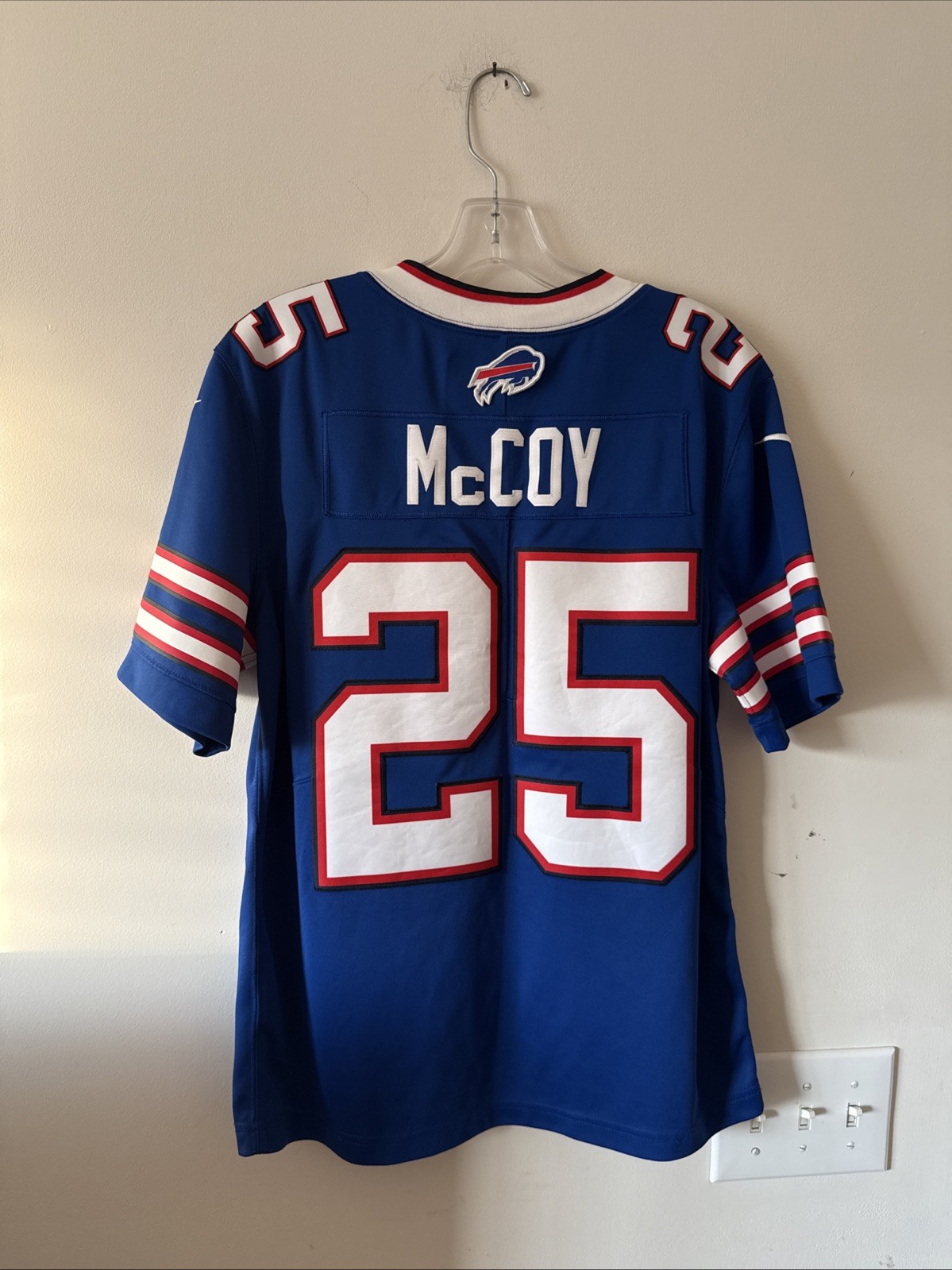 Men’s Nike LeSean McCoy #25 Buffalo Bills Vapor Limited Jersey Sz M - Blue RARE thumbnail 6