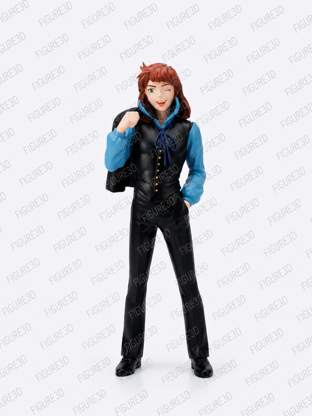 FAN ART ACTION FIGURES Terence Candy Candy Resin CUSTOM Hand Painted 18cm