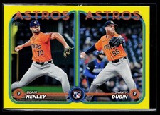 2024 Topps Update #US252 Blair Henley / Shawn Dubin RCOM Yellow