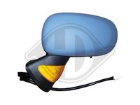 AußEnspiegel Links Grundiert 2-PIN FüR Renault Modus 2004-2008