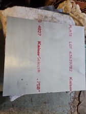 KAISER aluminum plate 6061-T651 3/4" X 14-1/4  X 12-1/4" Made In USA