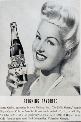 Retro RC Cola Vintage Ad Poster - 1940s Style   24x36  - Retro Decor ️