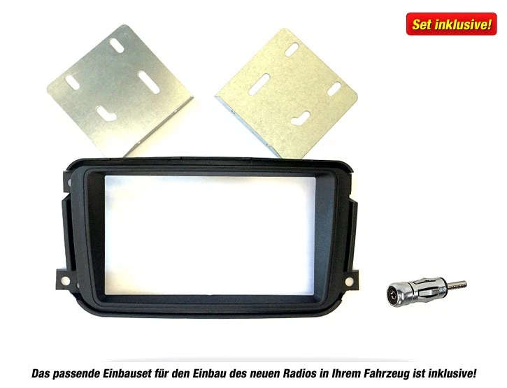 KENWOOD 2-DIN DMX129DAB Auto Radioset für SMART ForTwo 451 ab 10/2010 - Bild 3 von 4