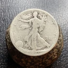 Circulated 1921-S Walking Liberty Half Dollar
