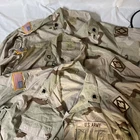 Lot of 3 USGI BDU Desert Storm 3 Color Camo Coat Top Medium Regular Ripstop