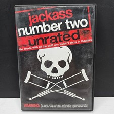 Jackass Number Two DVD Unrated Widescreen 2006 Johnny Knoxville MTV Comedy Movie
