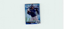Garrett Whitley 2017 Bowman Mini Blue 70th Logo Chrome Refractor #BCP53 42/70