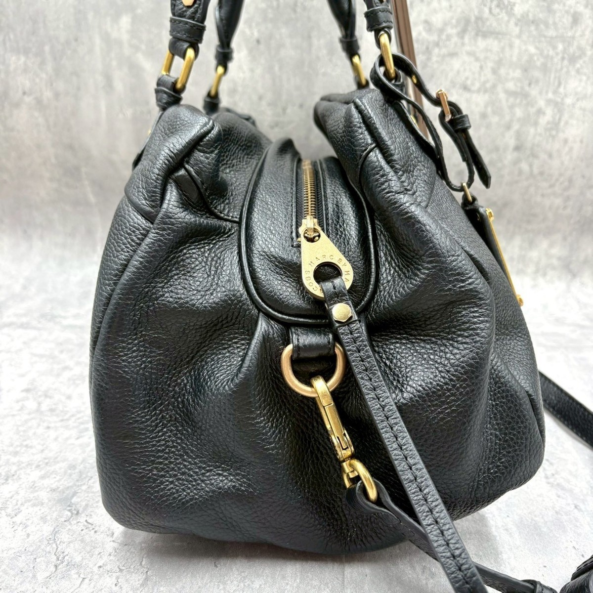 Marc by Marc Jacobs Classic Q Baby Groovee 2Way Leather Satchel