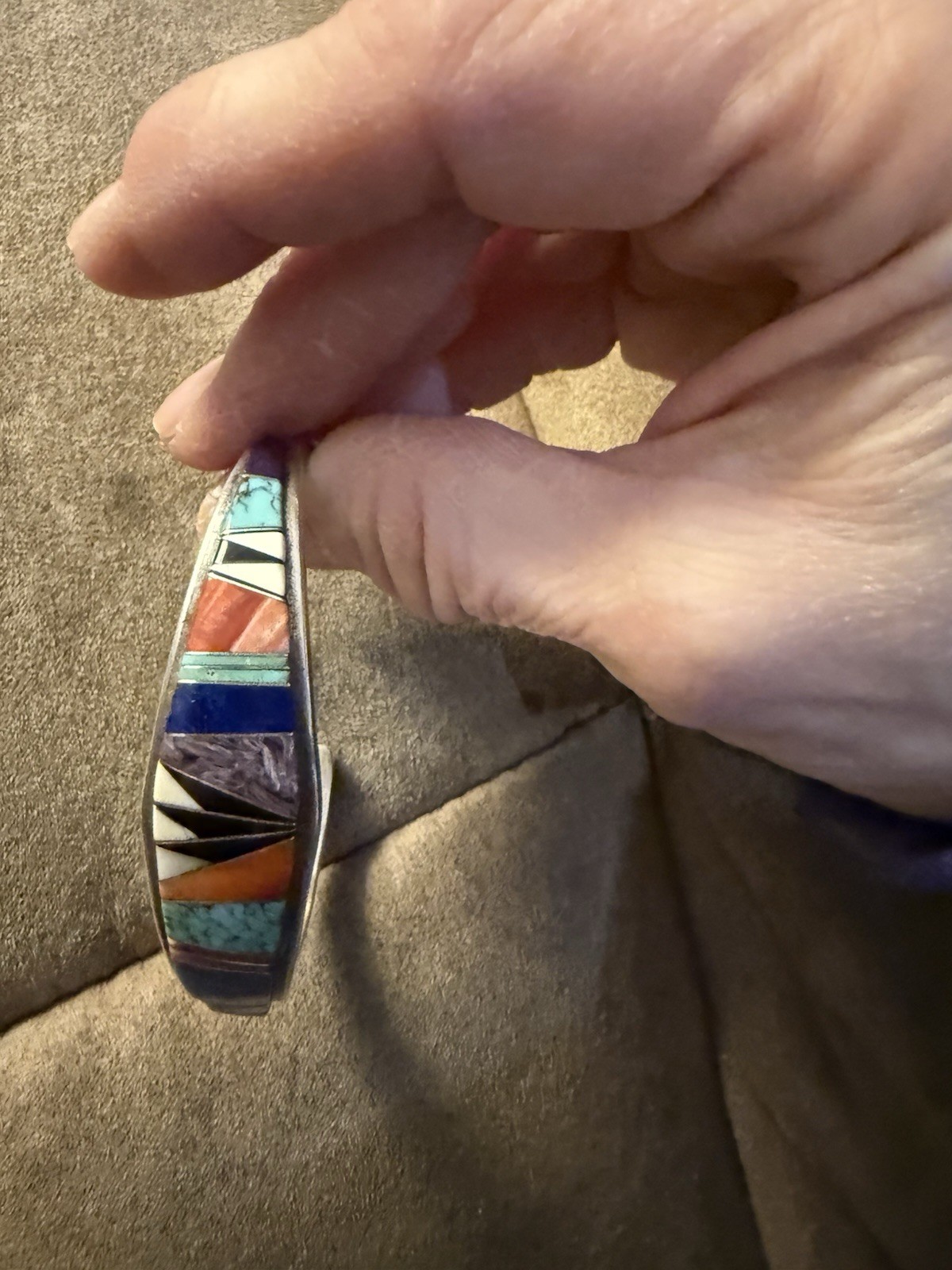 Multicolor Native American Bracelet. - image 5