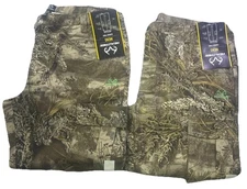 Realtree Max-1 XT Mens Camo Cargo Hunting Pants, XXL 44-46