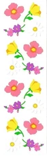 Mrs. Grossman's Flower Sticker sheet