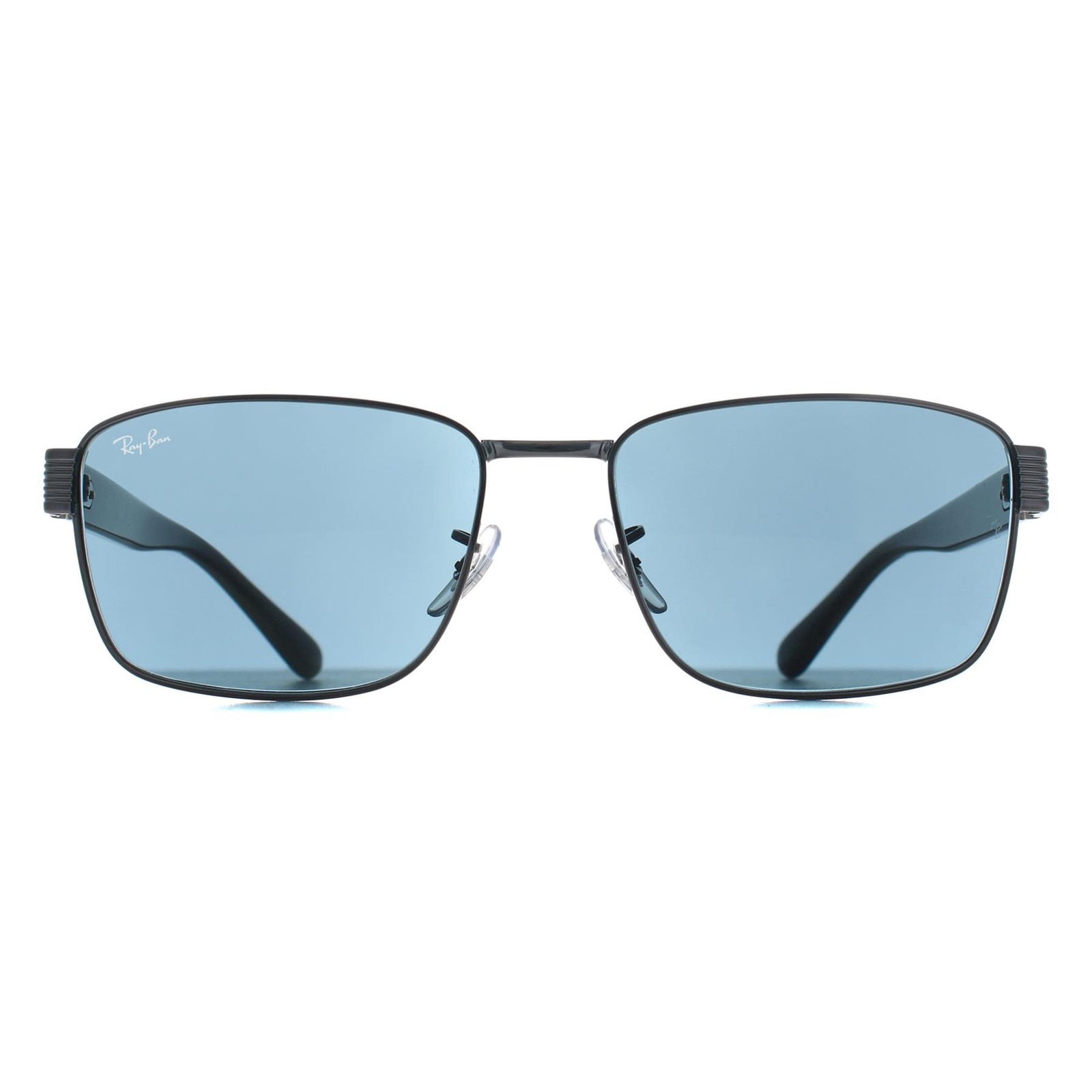 Ray-Ban Sunglasses - Havana Grey Frame Blue Lenses 59-18, RB3750 - Image 2