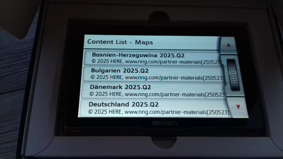 Becker Transit 7 sl NEU NEW NUOVO TMC NAVI LKW BUS Camper Navigationsgerät - Bild 4 von 4