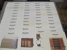 Sammelordner mit 45 Blaup. Sammelblättern vom Deutsches Rundfunk Museum Berlin