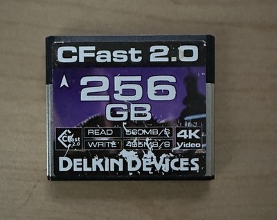 Delkin Devices 256 GB CFast 2.0 Memory Card 560 MB/s