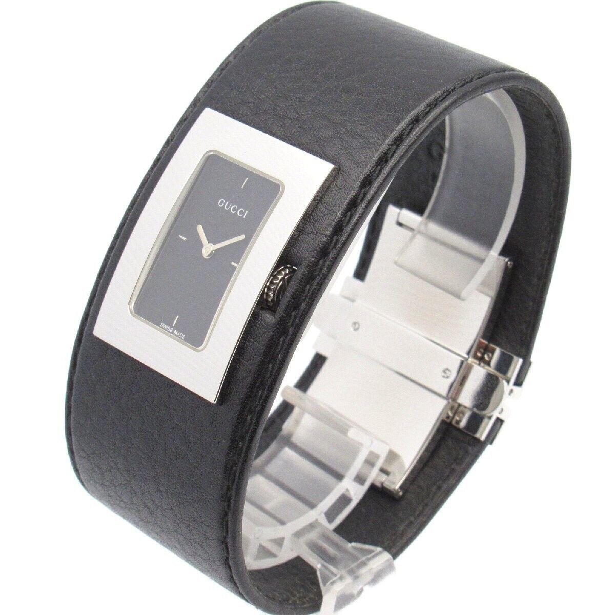 Gucci 7800L Watch 23mm Quartz Womens Black Dial Swiss Made Gucci 7800L Watch 23mm Quartz Womens Black Dial Swiss Made