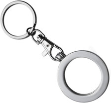 AA Medallion and Coin Holder Metal Keychain