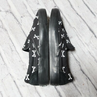 Vintage Vans Syndicate x WTAPS Crossbones Slip On Shoes Size 9.5