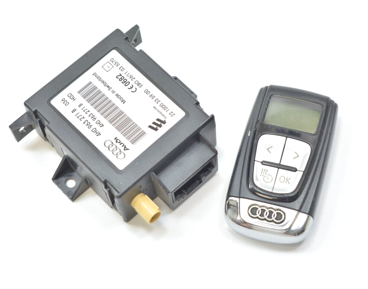 OE Audi A6 A7 A8 Q7 Remote Control And Receiver For Parking Heater Telestart