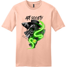 NEW Art Society PLAGUE DOCTOR DUSTY PEACH Tee Shirt SMALL-4XLARGE MADE IN USA