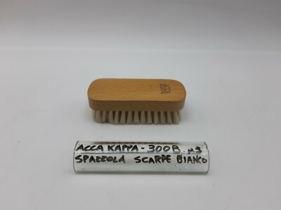 Mini shoe brush, beech wood bristle, 300B Acca Kappa