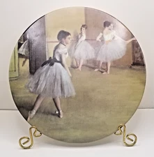 Vintage Melamine 8" Trivet w/Degas Ballerinas Made in Italy ~ Design Imports