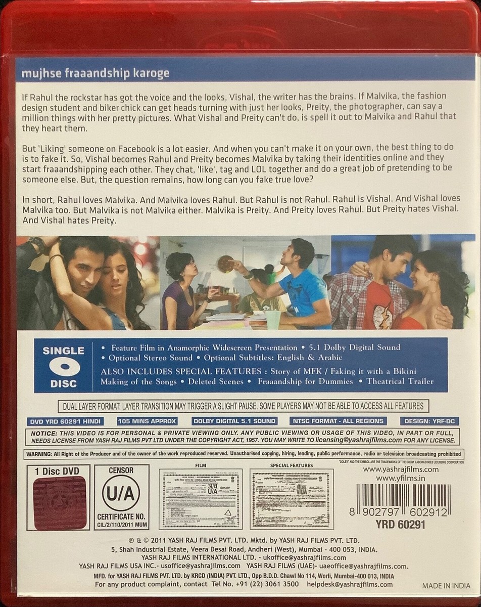 Dvd Mujhse Dosti Karoge English Subtitles Mujhse Fraaandship