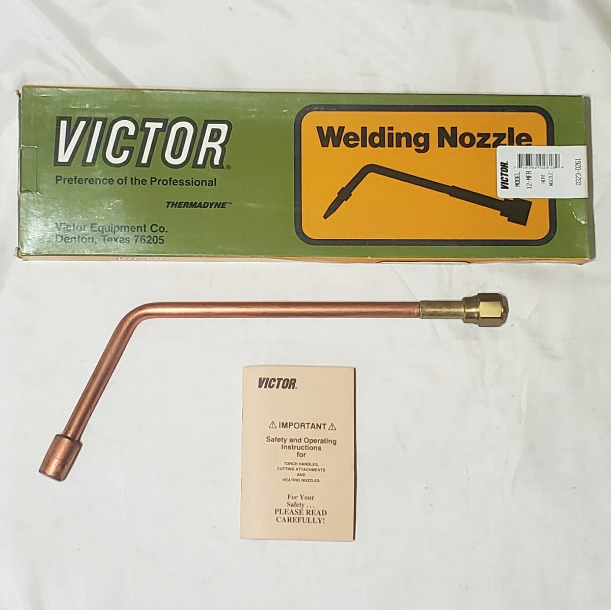 Victor 12A 12-MFA Rosebud Heating Torch Tip 300 Series