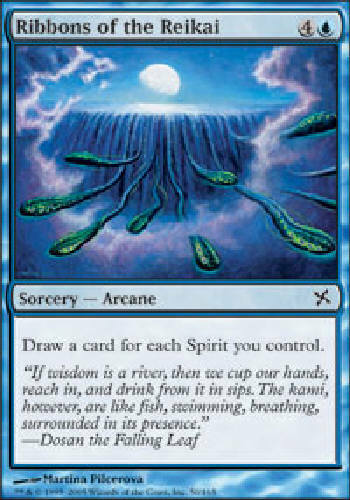 RIBBONS OF THE REIKAI X4 4 4X Betrayers of Kamigawa MTG Magic Cards DJMagic - Picture 1 of 1