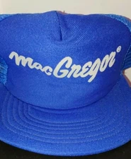 MacGregor Energy Vintage Trucker Snapback Hat Cap Retro Gas Sea Sailing