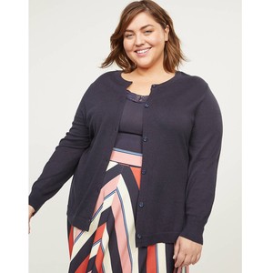 navy cardigan size 22