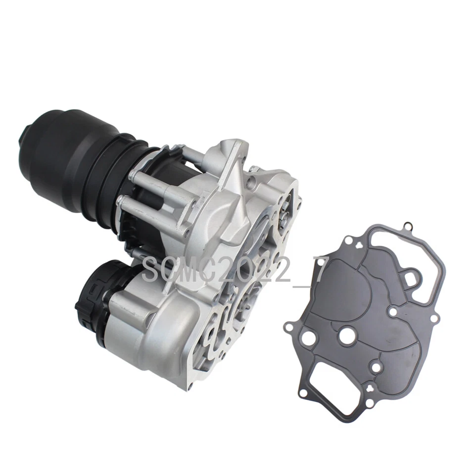 Oil Filter Housing Assembly W/Cooler For Cayenne AUDI A4 A5 A6 VW Touareg 3.0TDI - Image 3 of 4