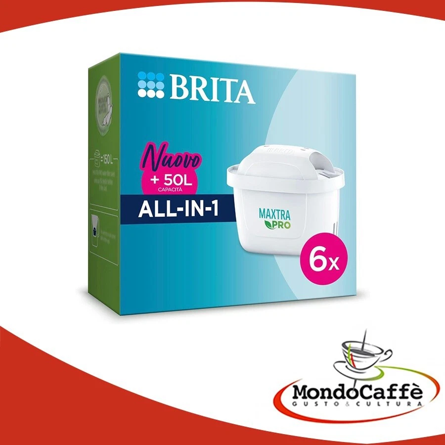 FILTRO MAXTRA PRO DA 6 PZ BRITA PER CARAFFA FILTRANTE